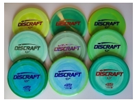 Discraft: Zone - ESP Swirl (Green + Other)