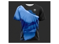 Discmania: T-shirt - Kyle Klein Signature (Blue/Black) - X-Large