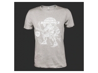 Discmania: T-shirt - Iron Samurai 3 (Grey) - Medium