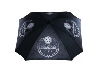 Westside Discs: 60" Arc Umbrella - Brushed Aluminum