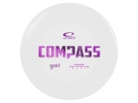 Latitude 64: Compass - Gold Line (White)