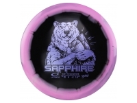Latitude 64: Sapphire Inverted Stamp - Gold Orbit (Pink)
